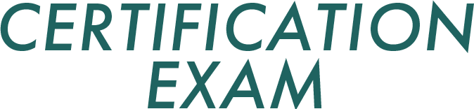CERTIFICATION EXAM